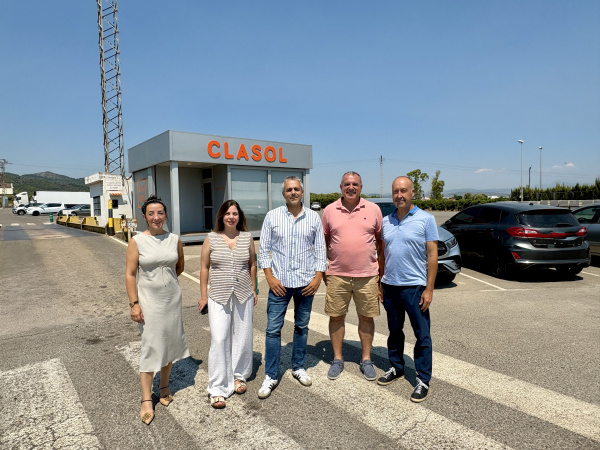 Betxí y Grupo Clasol acuerdan instalar una carpa provisional para las fiestas de agosto y septiembre