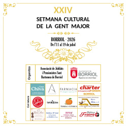 Borriol celebra la XXIV Setmana Cultural de la Gent Gran