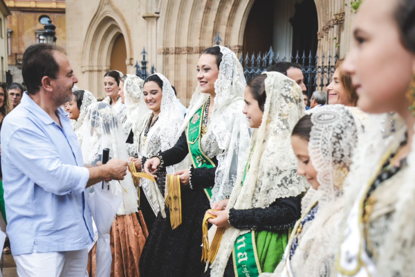 Castellón rinde homenaje a San Cristóbal con misa, bendición de vehículos y reparto de cintas conmemorativas