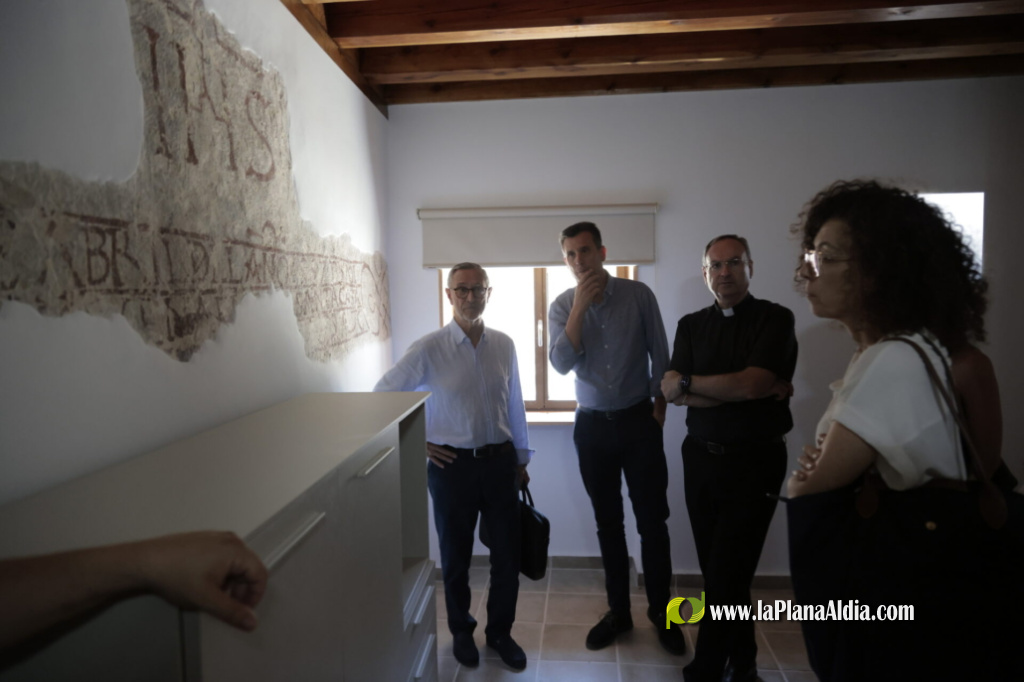 Les institucions coordinen la recta final de les obres en el santuari de Sant Joan de Penyagolosa