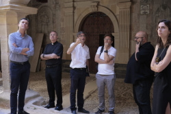 Les institucions coordinen la recta final de les obres en el santuari de Sant Joan de Penyagolosa