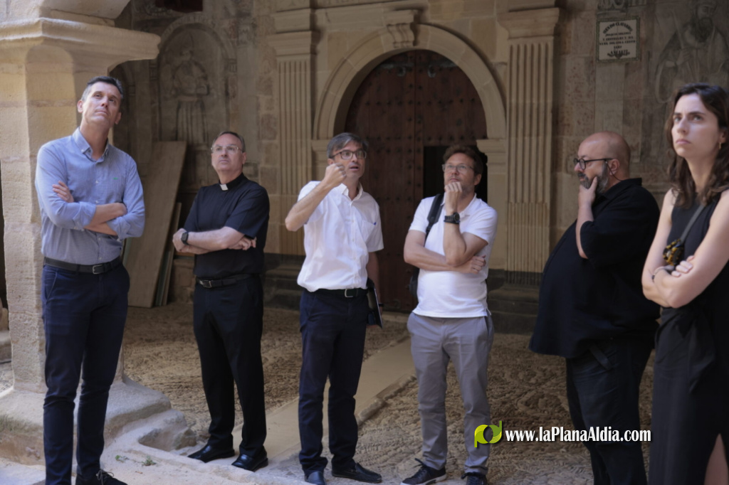 Les institucions coordinen la recta final de les obres en el santuari de Sant Joan de Penyagolosa