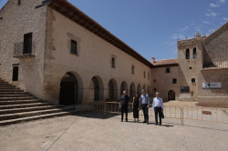 Les institucions coordinen la recta final de les obres en el santuari de Sant Joan de Penyagolosa