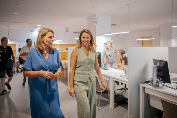Begoña Carrasco destaca el gran momento de la creación de empleo en Castellón y la inversión en Espai Labora