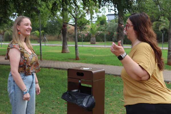 Vila-real renueva las papeleras de parques caninos y avanza en la mejora de estos espacios