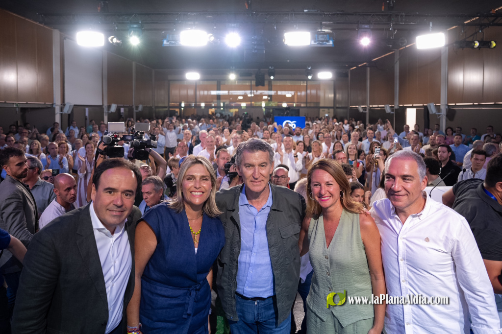 Barrachina celebra que Castellón cuente con la mejor candidata para continuar liderando el futuro que solo Begoña Carrasco garantiza