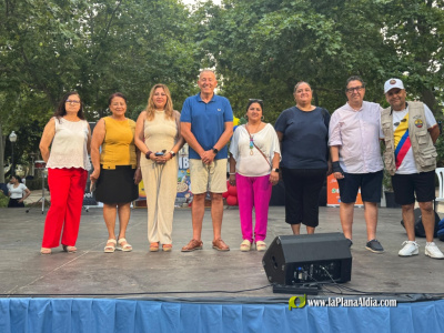 Castellón ha celebrado el Día Nacional de Colombia con música, gastronomía y tradición en el paseo Ribalta