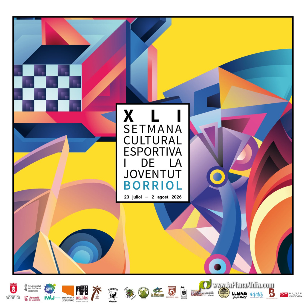 Borriol da inicio a la 41.ª Semana Cultural, Deportiva y de la Juventud con una programación para todas las edades