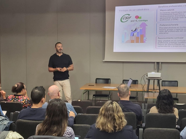 CSIF Castellón impulsa ciclo gratuito de charlas para orientar a futuros docentes