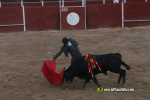 Debut con picadores del novillero alcorino Ian Bermejo en la plaza de toros de Vilafranca el 1 de agosto