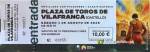Debut con picadores del novillero alcorino Ian Bermejo en la plaza de toros de Vilafranca el 1 de agosto