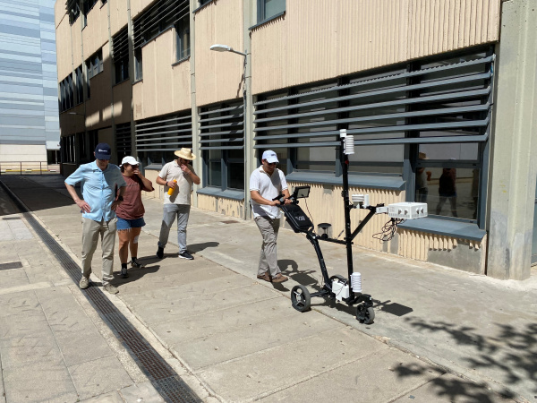 La UPV estudia adaptar los espacios exteriores del campus de Vera ante el cambio climático