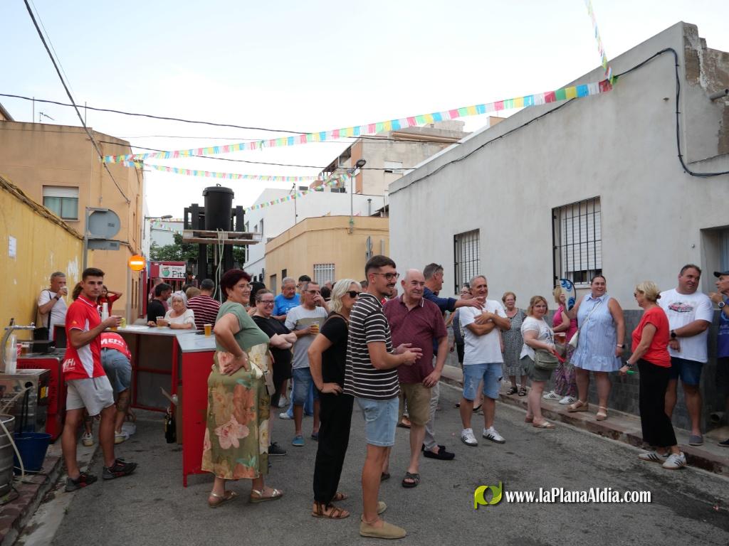 Terminan unas concurridas Fiestas del Barrio del Campo de F�tbol en honor a San Jaime