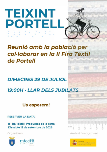 portell-prepara-la-ii-feria-textil-con-una-reunion-abierta-a-la-poblacion