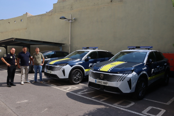 Vila-real refuerza la seguridad ciudadana con dos nuevos vehículos patrulla para la Policía Local