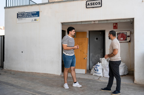 Comencen les obres per renovar els banys de la Pista Jardí de l'Alcora amb 45.000 euros