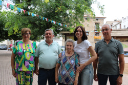 Diana Morant visita L'Alc�dia de Veo per a traslladar el suport del Govern despr�s de l'incendi de la Serra d'Espad�