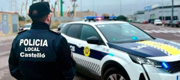 La Policía Local de Castellón detiene a un hombre de 21 años por un presunto delito de amenazas graves con arma blanca
