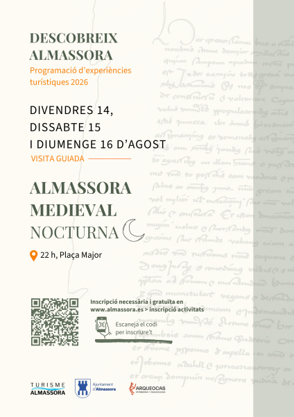 Almassora amplia a tres les visites nocturnes d'Almassora medieval per commemorar la Carta Pobla