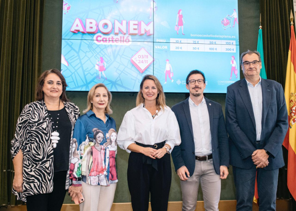 Castellón impulsa su comercio con 800.000 euros para la campaña de bonos comerciales 2026
