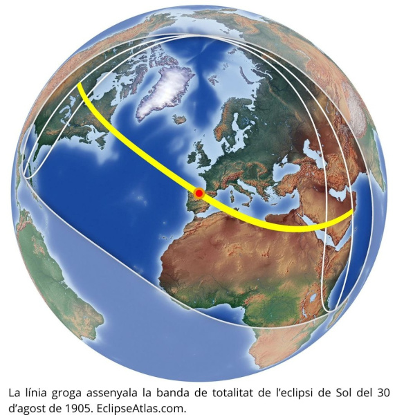 València recorda l'eclipsi solar total del 1905 121 anys després i s'anticipa un nou fenomen
