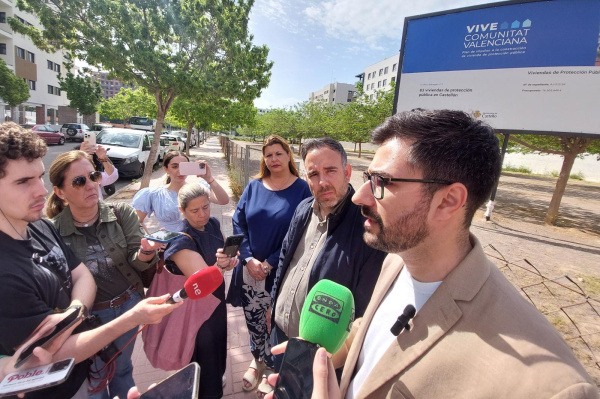 Simó destaca el impulso del Gobierno al alquiler asequible en Castellón frente a los pisos de 200.000 euros de Carrasco