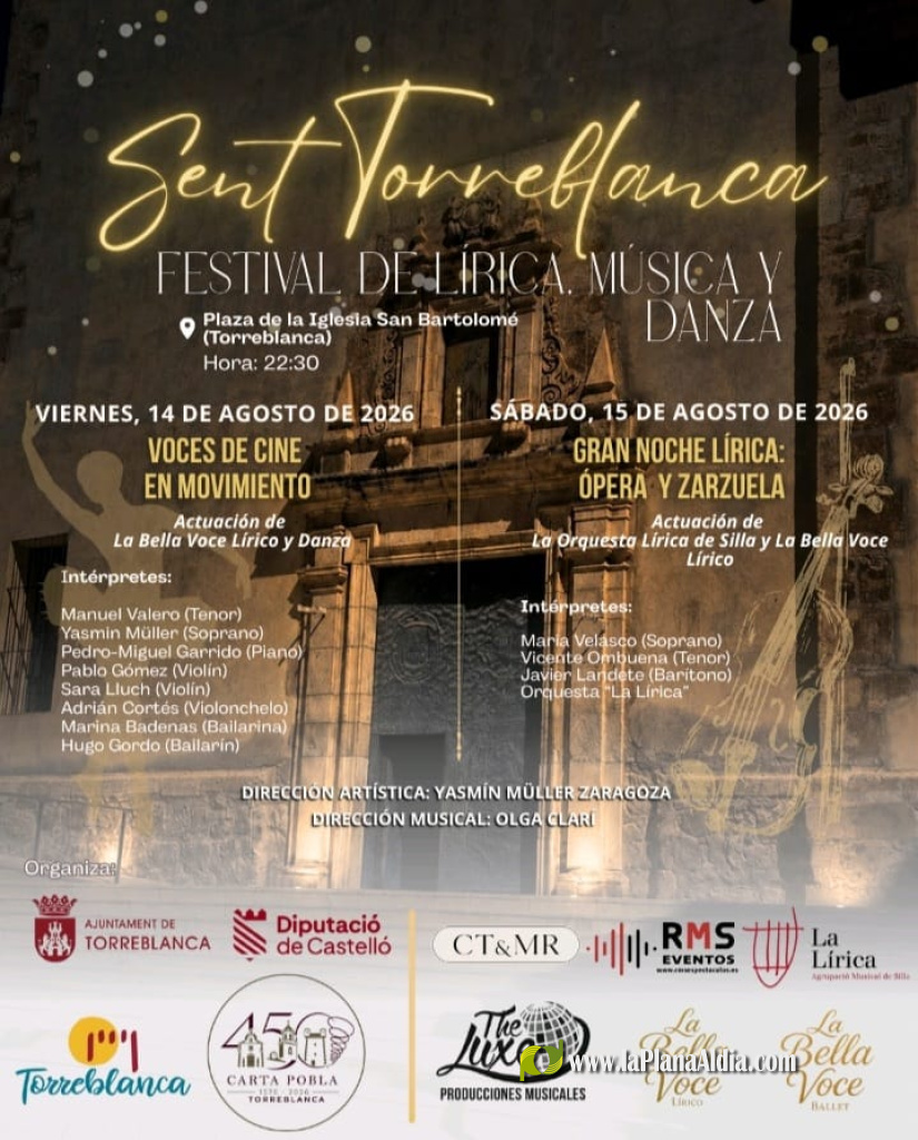 Torreblanca estrena el festival Sent Torreblanca con dos noches de música, canto y danza en la escalinata de San Bartolomé
