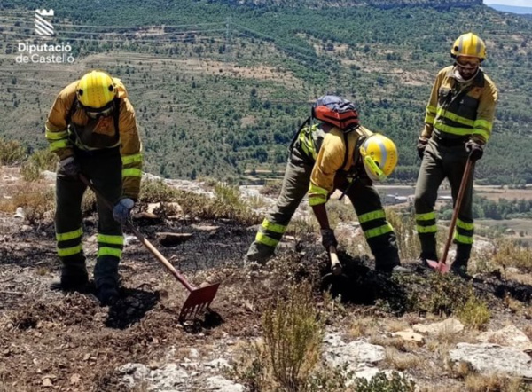LA UNIO reclama ampliar las ayudas por incendios de Vall d'Uixó y Serra d'Espada para Tírig y otras poblaciones