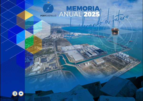 PortCastelló publica la Memoria Anual 2025 bajo el lema 'Liderando el futuro'