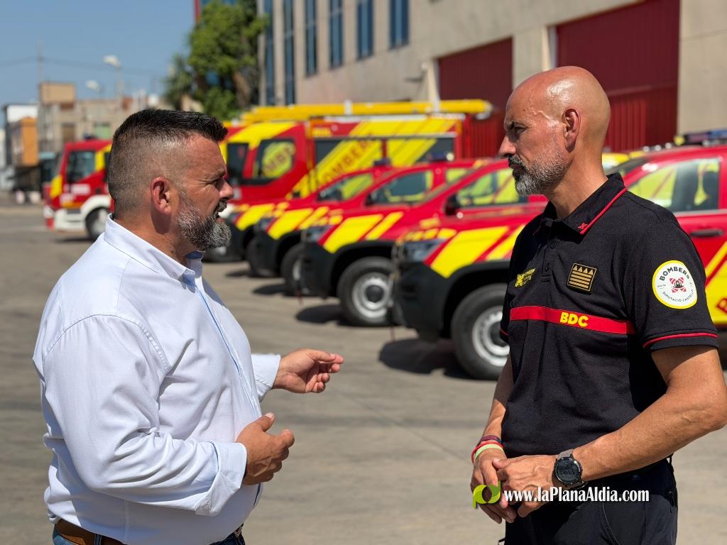 La Diputación de Castellón refuerza la flota de vehículos del Consorcio Provincial de Bomberos para seguir mejorando la capacidad de respuesta ante una emergencia