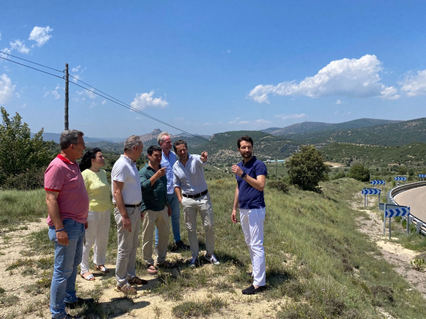 PPCS exige al PSOE explicaciones por inicio de obras en la N-232 en Morella sin autorización de la Confederación Hidrográfica del Ebro