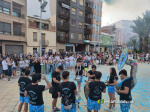 Numerosas Pe�as y p�blico en general en el Chupinazo de las Fiestas de Alcora
