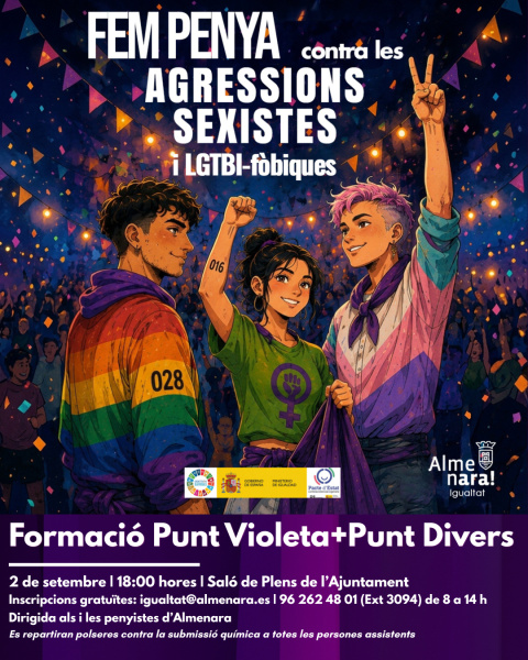 almenara-impulsa-la-campa-a-fem-penya-contra-les-agressions-sexistes-i-lgtbi-fobiques-para-unas-fiestas-patronales-mas-seguras