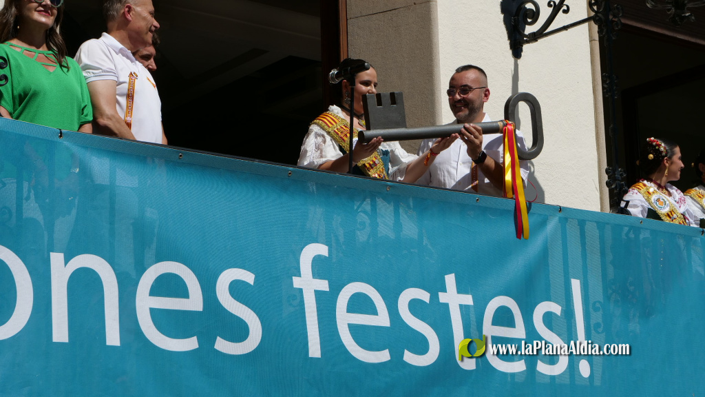 Vila-real inaugura les Festes de la Mare de D�u de Gr�cia amb la entrega de la Clau de la Festa i la Crida a la Festa