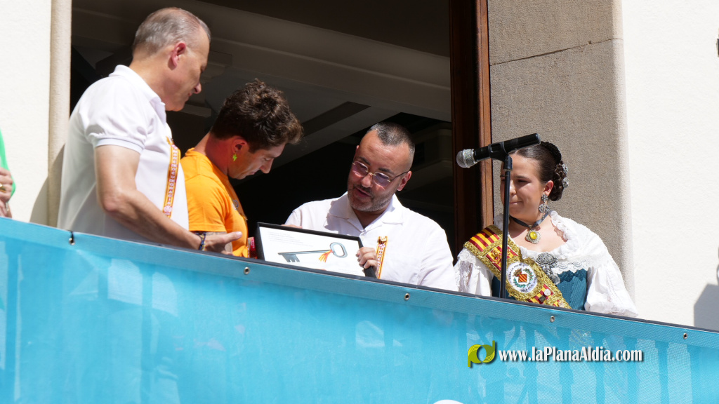 Vila-real inaugura les Festes de la Mare de D�u de Gr�cia amb la entrega de la Clau de la Festa i la Crida a la Festa