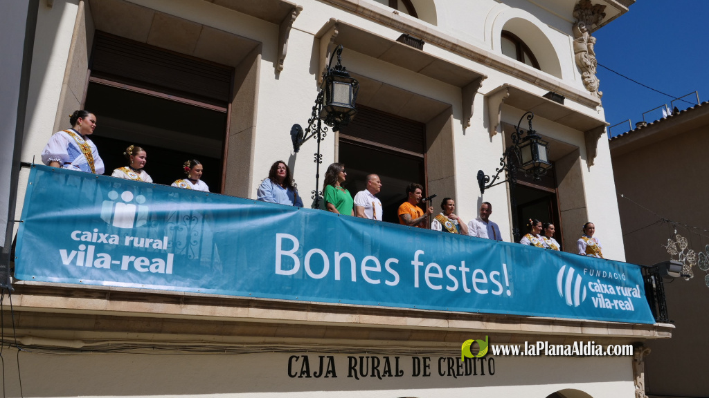 Vila-real inaugura les Festes de la Mare de D�u de Gr�cia amb la entrega de la Clau de la Festa i la Crida a la Festa