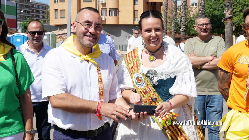 Vila-real inaugura les Festes de la Mare de D�u de Gr�cia amb la entrega de la Clau de la Festa i la Crida a la Festa