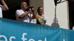 Vila-real inaugura les Festes de la Mare de D�u de Gr�cia amb la entrega de la Clau de la Festa i la Crida a la Festa