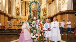 La Mare de D�u de Gr�cia protagonitza una process� a Vila-real amb recorregut ampliat i ofrena de flors