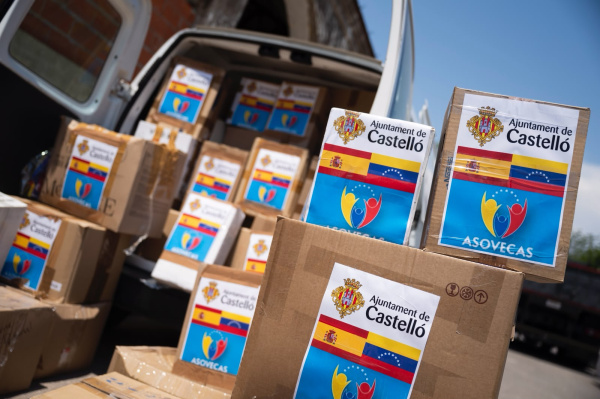 La ayuda humanitaria recogida en Castellón partirá el 9 de septiembre hacia Venezuela tras superar las dificultades