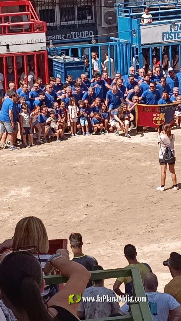 Estreno de la Pe�a Taurina Gent Blaugrana