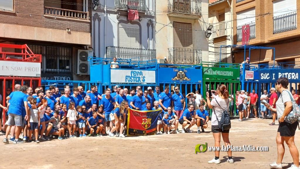 Estreno de la Pe�a Taurina Gent Blaugrana