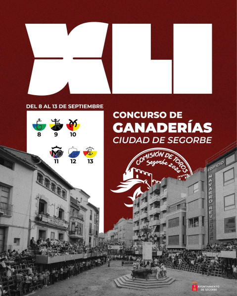 El XLI Concurso de Ganaderías Ciudad de Segorbe arranca hoy con seis ganaderías
