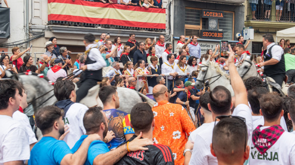 Segorbe celebra la tercera Entrada de Bous i Cavalls: 52,45 segons d'emoció