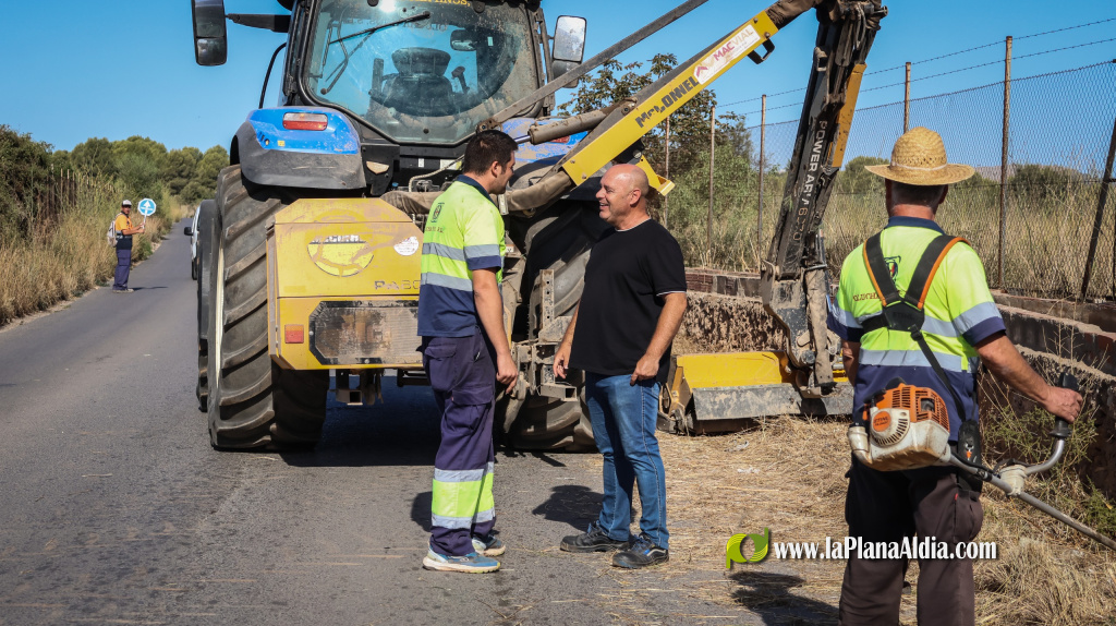 Onda refuerza la limpieza de caminos rurales tras un verano de mantenimiento intensivo