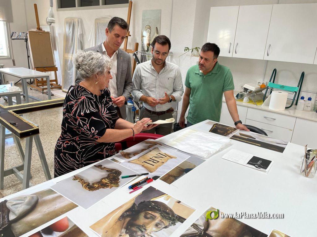 La Diputación de Castellón culmina la restauración del Santísimo Cristo del Ángel Custodio en la Vall d'Uixó