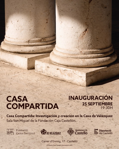 Casa compartida reúne a más de cuarenta artistas de la Casa de Velázquez en la Fundació Caixa Castelló