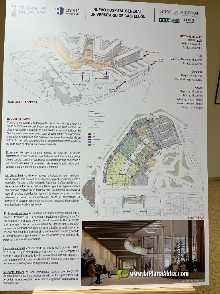 Bego�a Carrasco presenta el nou Hospital General de Castell�: una inversi� hist�rica per a la sanitat