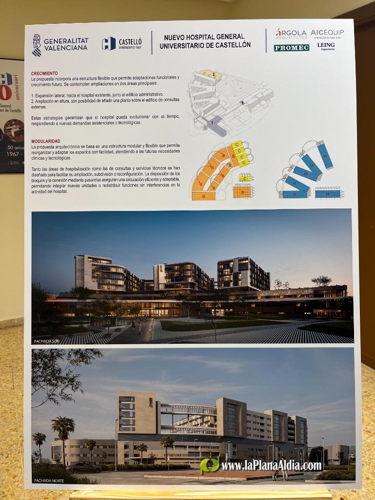 Bego�a Carrasco presenta el nou Hospital General de Castell�: una inversi� hist�rica per a la sanitat