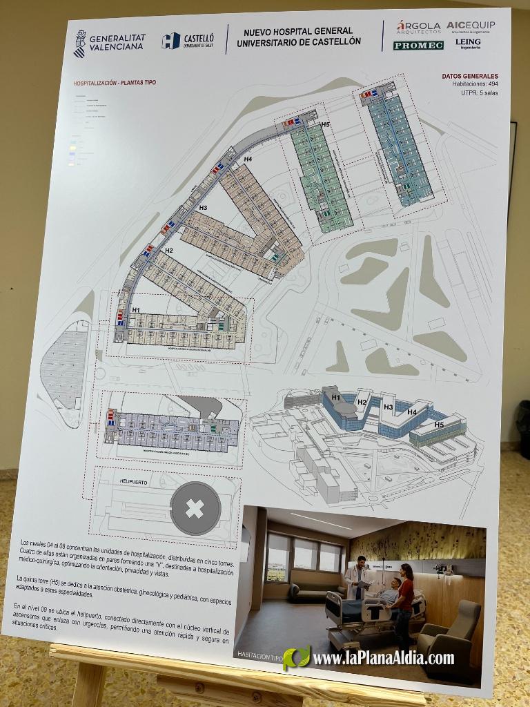 Bego�a Carrasco presenta el nou Hospital General de Castell�: una inversi� hist�rica per a la sanitat
